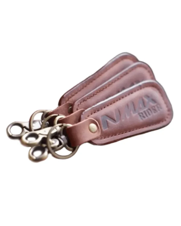 Gantungan Kunci NMAX Kulit Asli - Leather Keychain